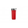 Zie dia On The Go Travel Geïsoleerde Luchtdichte Afhaalmok 350 ml Kersenrood