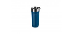On The Go Travel Geïsoleerde Luchtdichte Afhaalmok 350 ml Blauw Deep T