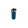 Zie dia On The Go Travel Geïsoleerde Luchtdichte Afhaalmok 350 ml Blauw Deep T