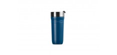On The Go Travel Geïsoleerde Luchtdichte Afhaalmok 350 ml Blauw Deep T