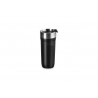Zie dia On The Go Travel Geïsoleerde Luchtdichte Afhaalmok 350 ml Mat Zwart