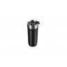 Zie dia On The Go Travel Geïsoleerde Luchtdichte Afhaalmok 350 ml Mat Zwart