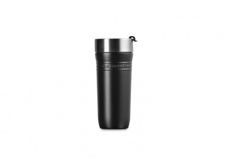 On The Go Travel Mug Isotherme Hermétique à Emporter 350 ml Noir Mat