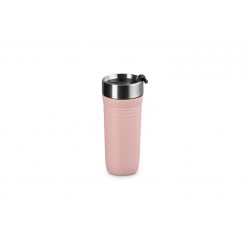 On The Go Travel Mug Isotherme Hermétique à Emporter 350 ml Rose Shell