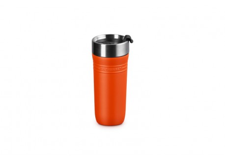 On The Go Travel Geïsoleerde Luchtdichte Afhaalmok 350 ml Vulkanisch o