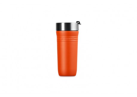 On The Go Travel Geïsoleerde Luchtdichte Afhaalmok 350 ml Vulkanisch o
