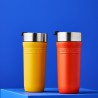 Zie dia On The Go Travel Geïsoleerde Luchtdichte Afhaalmok 350 ml Vulkanisch o