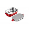 Voir la slide On The Go Lunch Box Inox Rectangulaire 900 ml Rouge Cerise