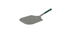 RVS Pizza/Broodschep 31x31 cm