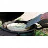 Zie dia RVS Pizza/Broodschep 31x31 cm