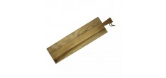 Nordic Rechthoekige Eikenhouten Snij- en Serveerplank L 80x17 cm