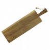 Zie dia Nordic Rechthoekige Eikenhouten Snij- en Serveerplank M 60x17 cm