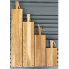 Zie dia Nordic Rechthoekige Eikenhouten Snij- en Serveerplank M 60x17 cm