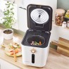 Zie dia Actieve koolkorrels navulling voor Minska elektrische composter