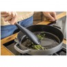Voir la slide Spatule Cuillère Silicone Noir Manche Bois 30 cm