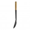 Voir la slide Ecumoire Friture Silicone Noir Manche Bois 31 cm