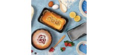 Moule à Cake Acier Anti-adhésif sans PFAS 20x10x6,6 cm