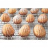 Zie dia Bakvorm voor 12 Madeleines in Staal met PFAS-vrije Antiaanbaklaag 41,5