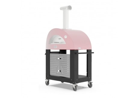 Moderno Table Chariot pour Four à Pizza Bois 2 Pizze