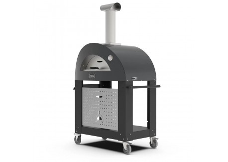 Moderno Tafelwagen voor Hout Pizza Oven 2 Pizze