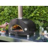 Voir la slide Moderno Four à Pizza Bois 1 Pizza Gris 60x40 cm 