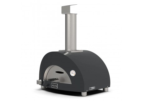 Moderno Hout Pizza Oven 1 Pizza Grijs 60x40 cm