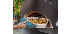 Moderno Hout Pizza Oven 1 Pizza Grijs 60x40 cm
