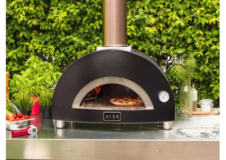 Moderno Hout Pizza Oven 1 Pizza Grijs 60x40 cm