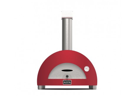 Moderno Hout Pizza Oven 1 Pizza Rood 60x40 cm