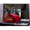 Zie dia Moderno Hout Pizza Oven 1 Pizza Rood 60x40 cm