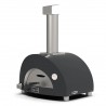 Zie dia Moderno Hout Pizza Oven 1 Pizza Rood 60x40 cm