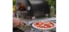 Moderno Hout Pizza Oven 1 Pizza Rood 60x40 cm
