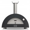Voir la slide Moderno Four à Pizza Bois 2 Pizze Gris 70x50 cm