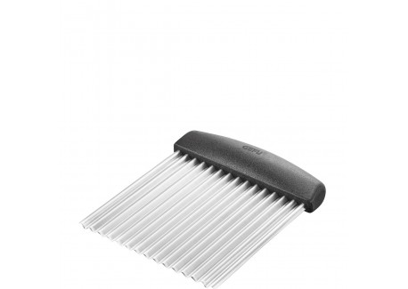 Riffl Frietjes/Groentesnijder Golvend RVS Mes 9,5 cm
