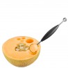Voir la slide Bolino Cuillère à Pomme Parisienne Double Inox 15+30 mm 