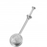 Zie dia T-Ball RVS theebal-ei met zuiger 17,5 cm