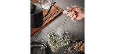 T-Ball Infuseur Boule à Thé Inox avec Piston 17,5cm