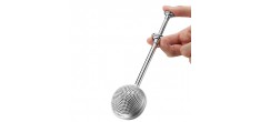 T-Ball RVS theebal-ei met zuiger 17,5 cm