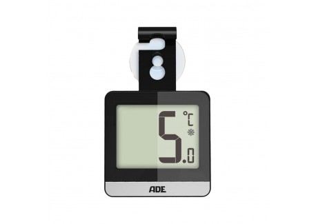 Thermomètre Digital pour Réfrigérateur et Congélateur Noir 9,5 x 6 cm