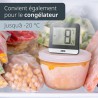 Voir la slide Thermomètre Digital pour Réfrigérateur et Congélateur Noir 9,5 x 6 cm