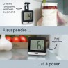 Zie dia Digitale Koelkast- en Vriezerthermometer Zwart 9,5 x 6 cm