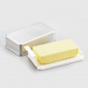 Voir la slide EatoCo Nulu Beurrier Inox Rectangulaire 9x16 cm (250 g de Beurre)