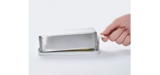 EatoCo Nulu Beurrier Inox Rectangulaire 9x16 cm (250 g de Beurre)