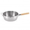 Voir la slide Yukihira Casserole/Poelon Inox Martelé avec Bec Verseur 24 cm 2,4L