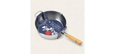 Yukihira Gehamerde RVS Steelpan/Koekenpan 24 cm 2,4L met Giettuit