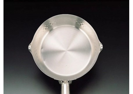 Yukihira Gehamerde RVS Steelpan/Koekenpan 16 cm 1L met Giettuit