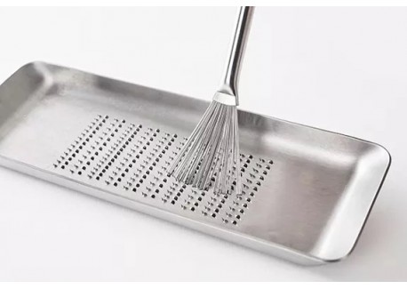 EatoCo Hake Reinigingsborstel voor Japanse RVS Rasp 14 cm