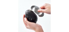 Avocado-schiller en -snijder van RVS
