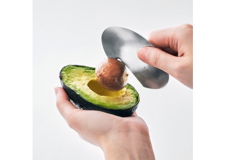 EatoCo Muku Eplucheur Coupe Avocat Inox