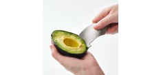 Avocado-schiller en -snijder van RVS